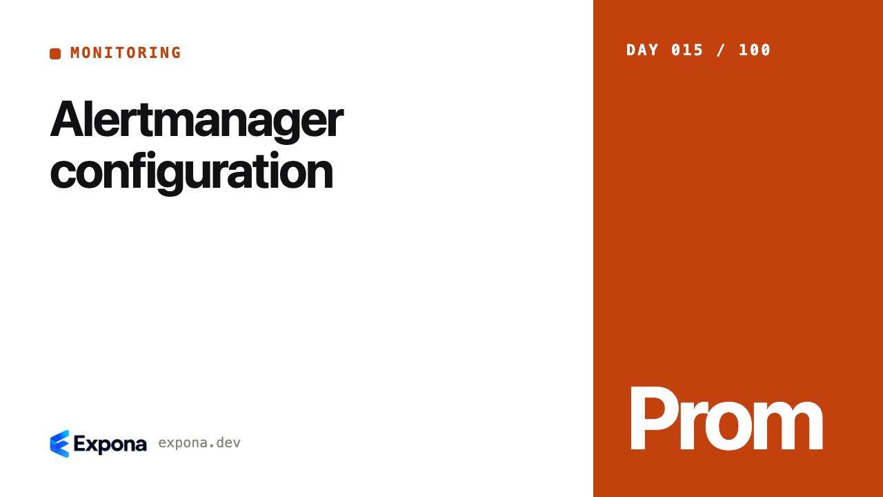 Alertmanager configuration: a practical Monitoring guide