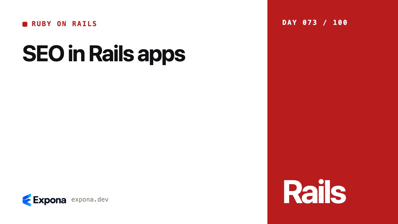 SEO in Rails apps: Ruby on Rails lessons from production
