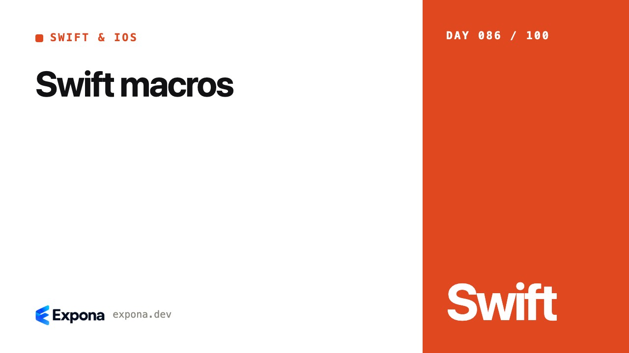 Swift macros: concepts, trade-offs and production lessons