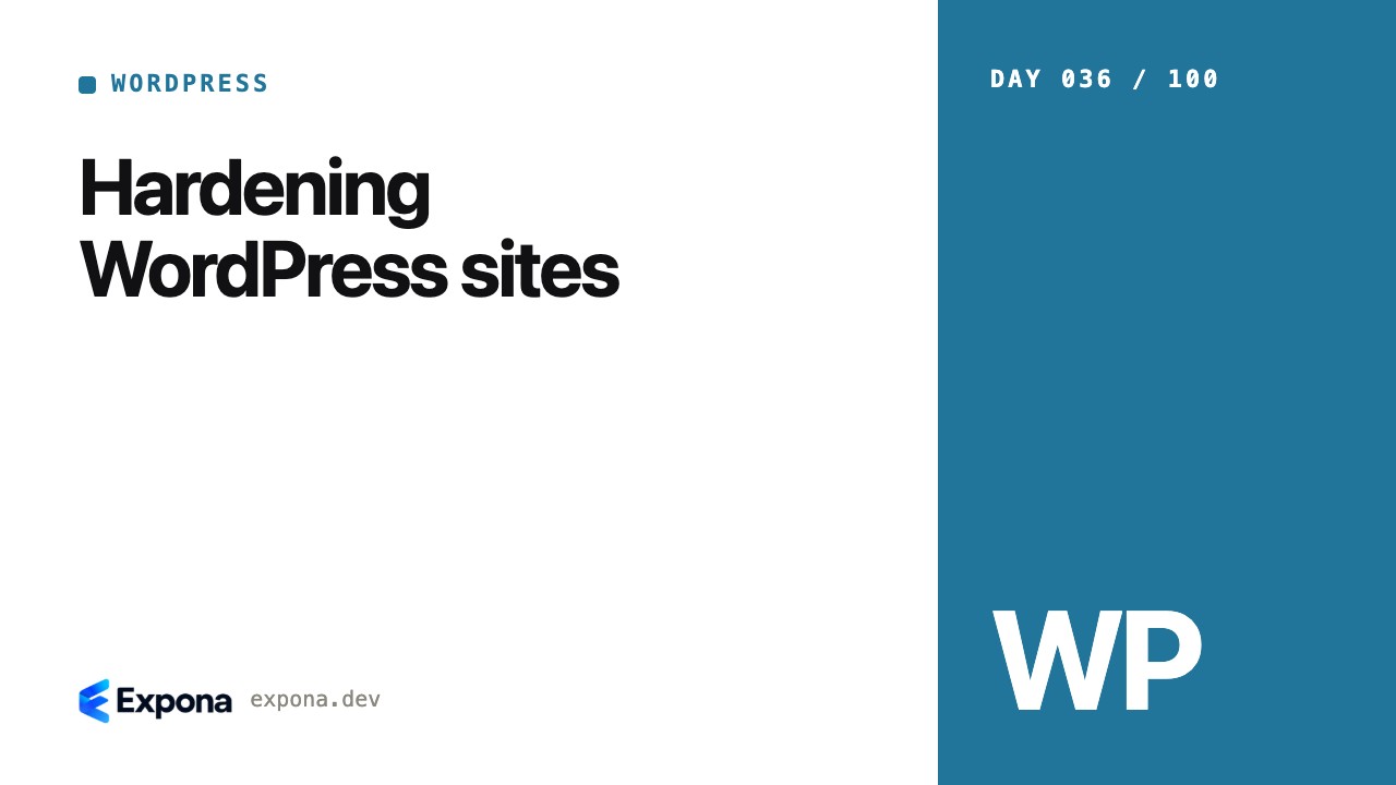 Hardening WordPress sites: practical tips and trade-offs