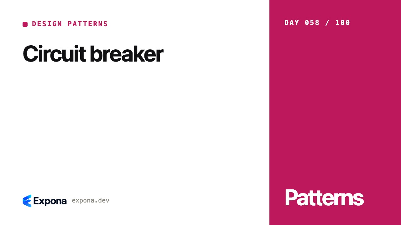 Circuit breaker: Design Patterns lessons from production
