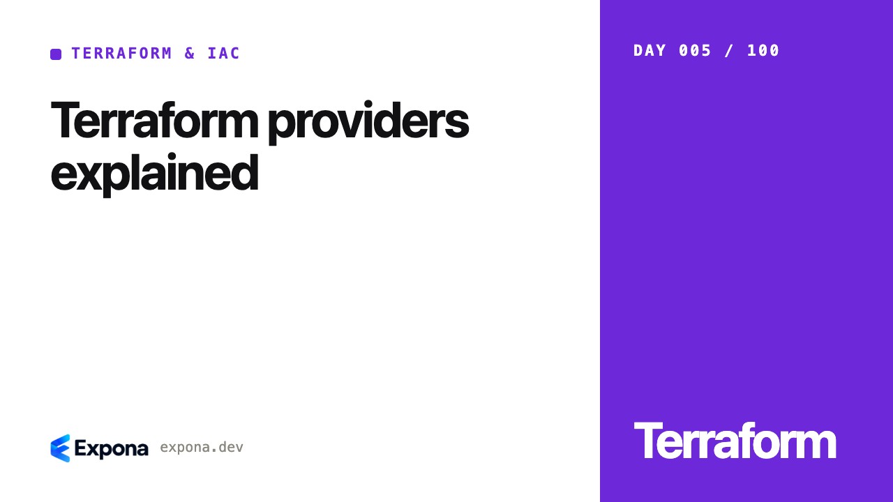 Terraform providers explained: best practices explained