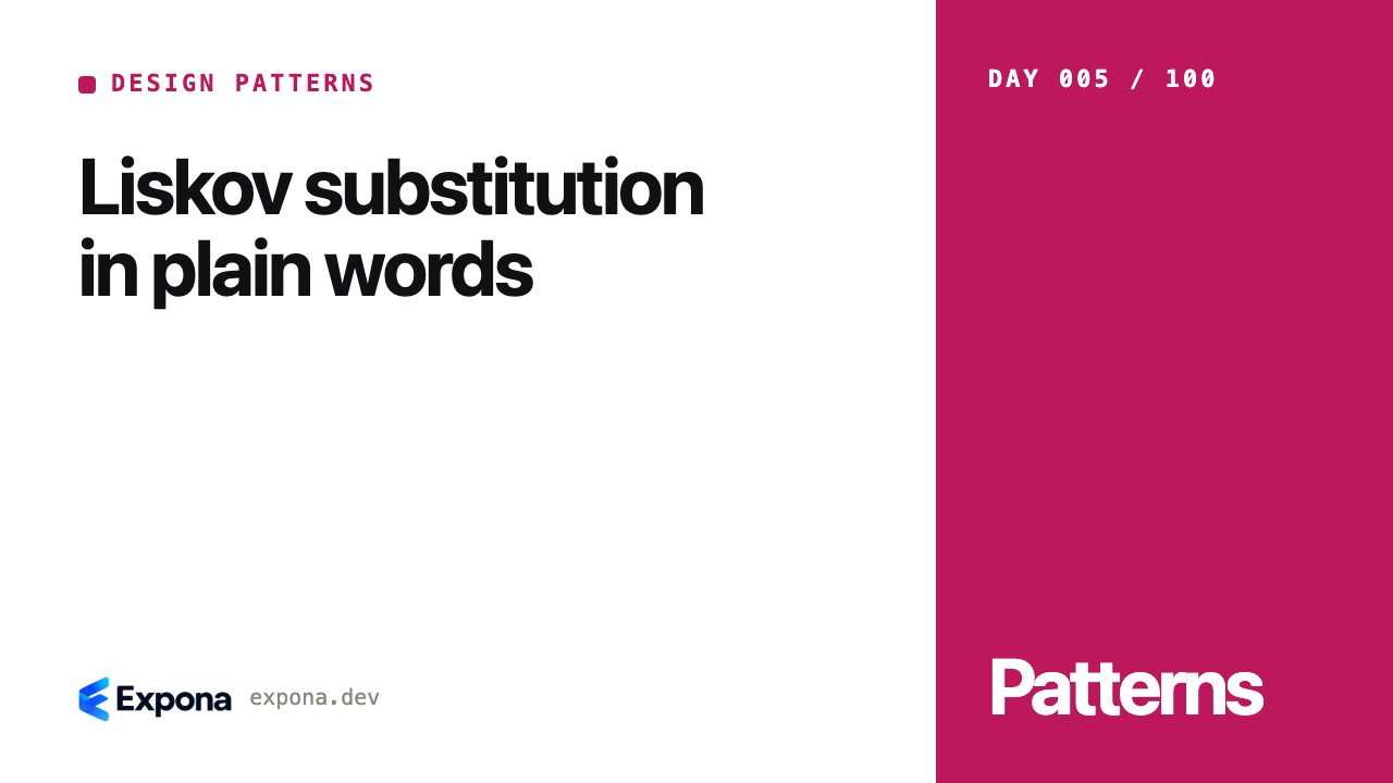 Liskov substitution in plain words: a step-by-step guide