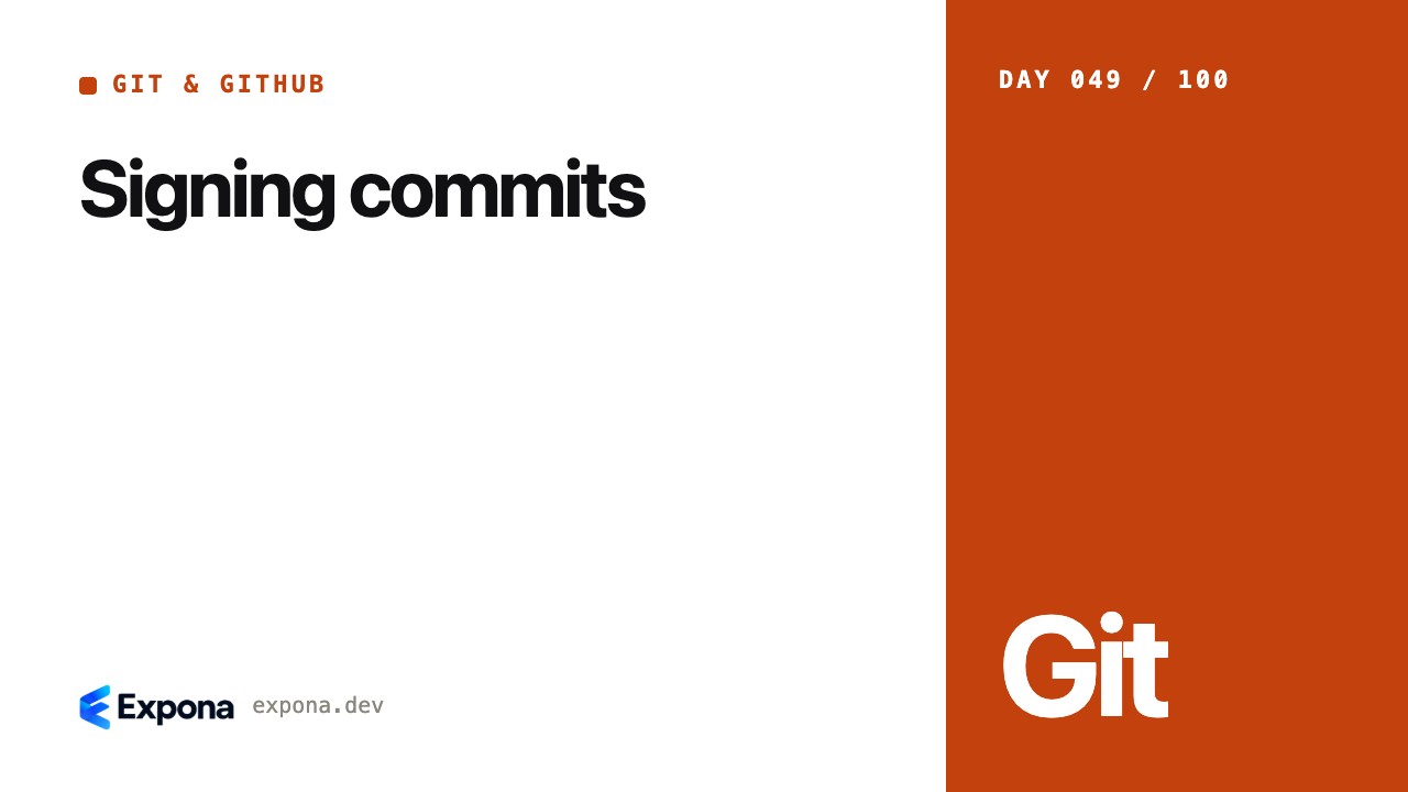 Signing commits: Git & GitHub best practices explained