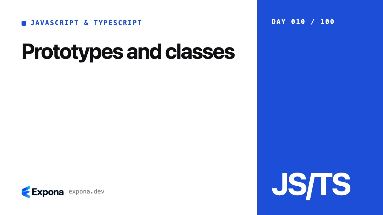 Prototypes and classes: a practical guide for developers