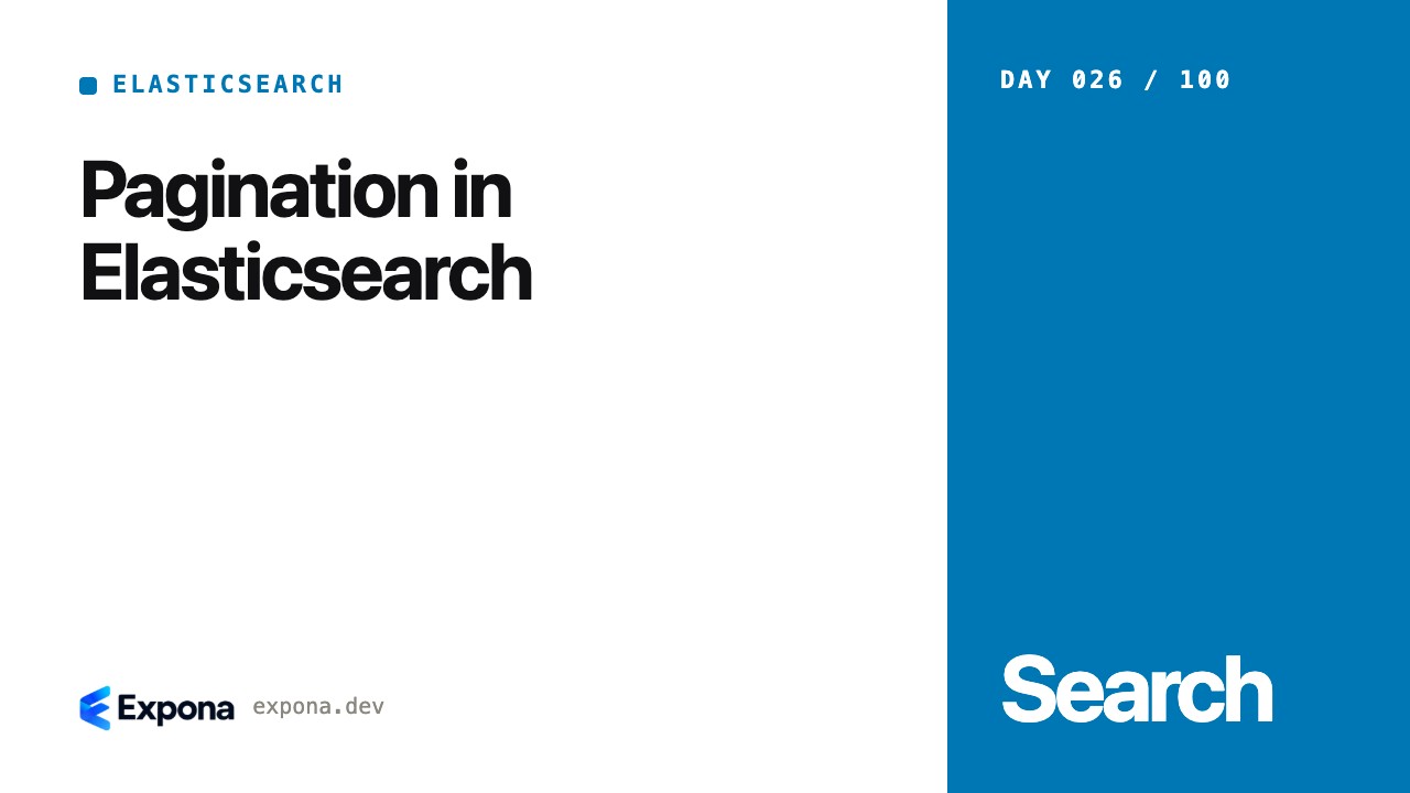Pagination in Elasticsearch: what developers should know