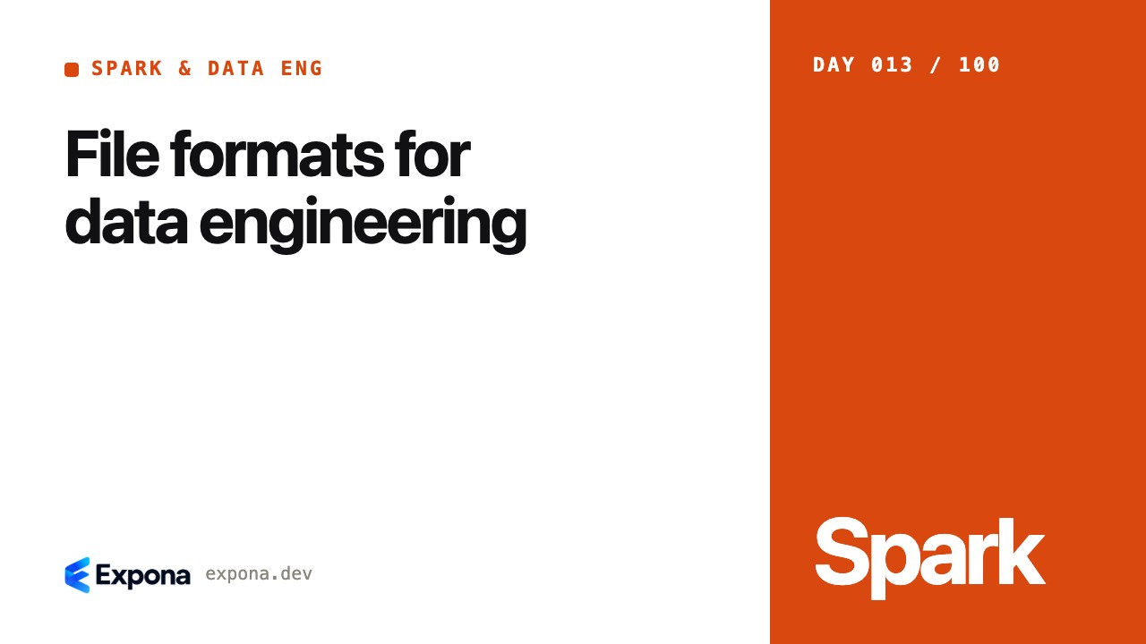 File formats for data engineering: a step-by-step guide