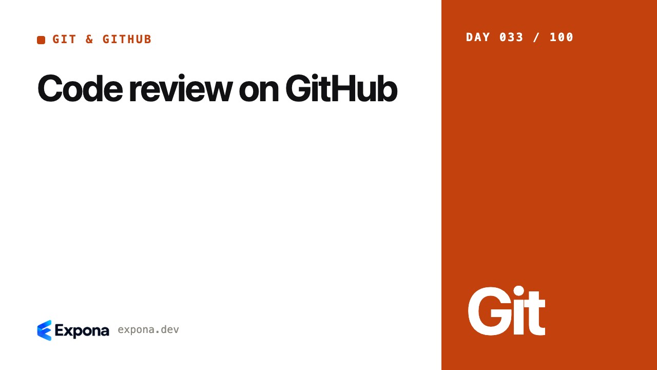 Code review on GitHub: a practical guide for developers