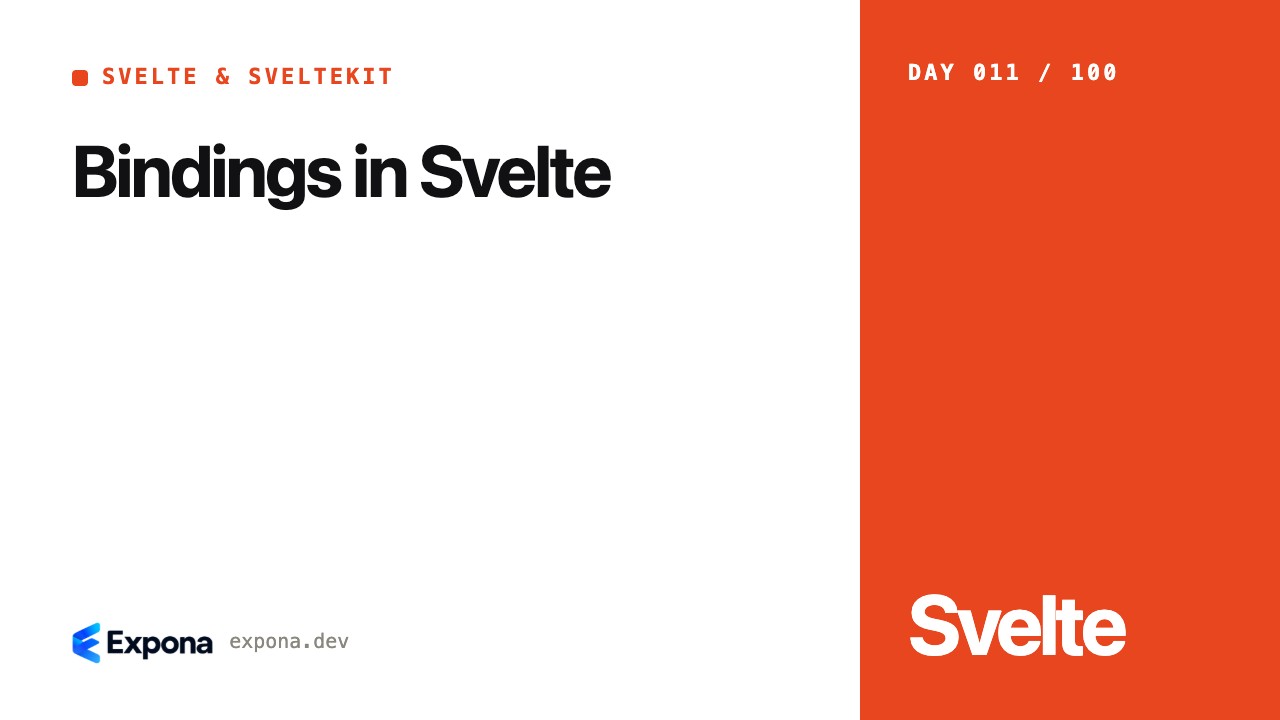 Bindings in Svelte: a practical Svelte & SvelteKit guide