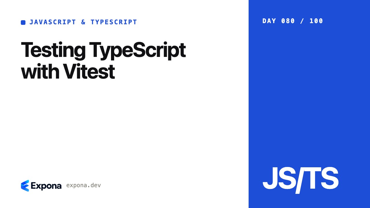 Testing TypeScript with Vitest: best practices explained