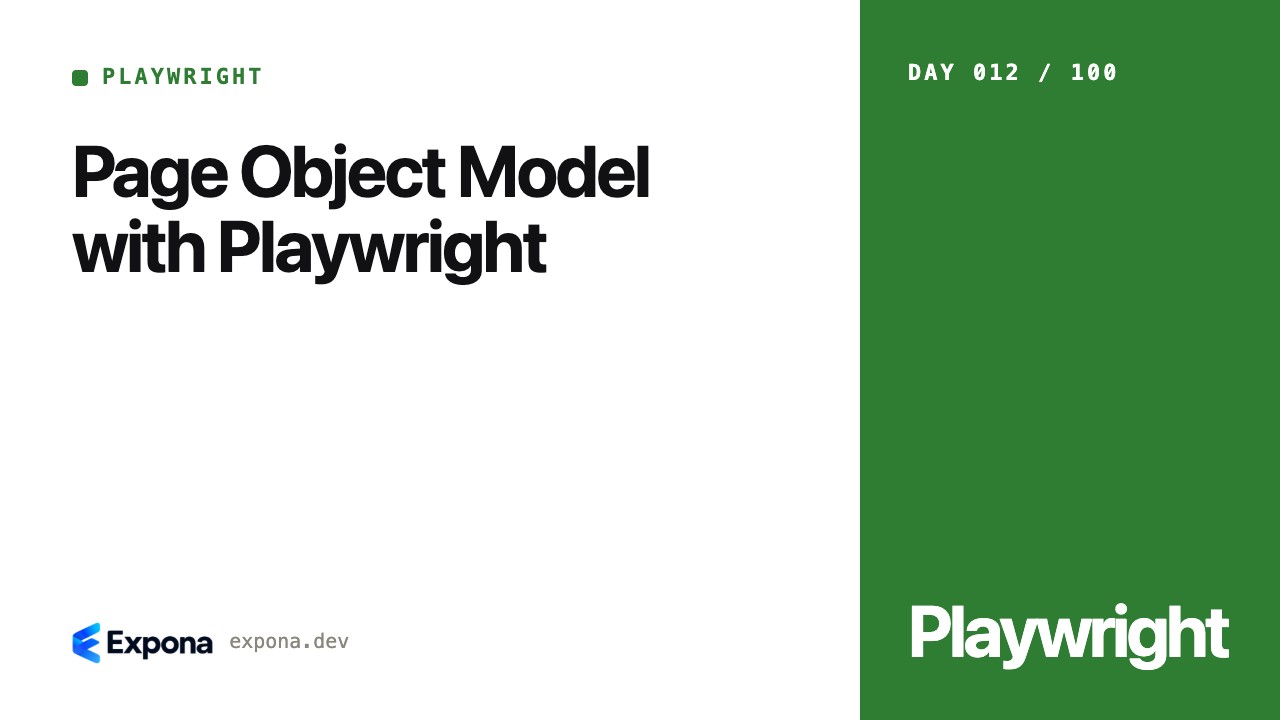 Page Object Model with Playwright: a step-by-step guide
