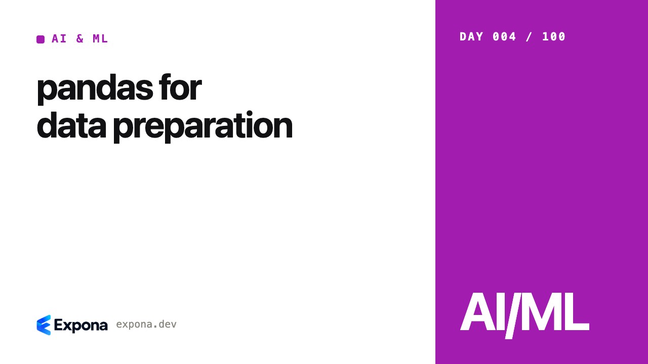 pandas for data preparation: what developers should know