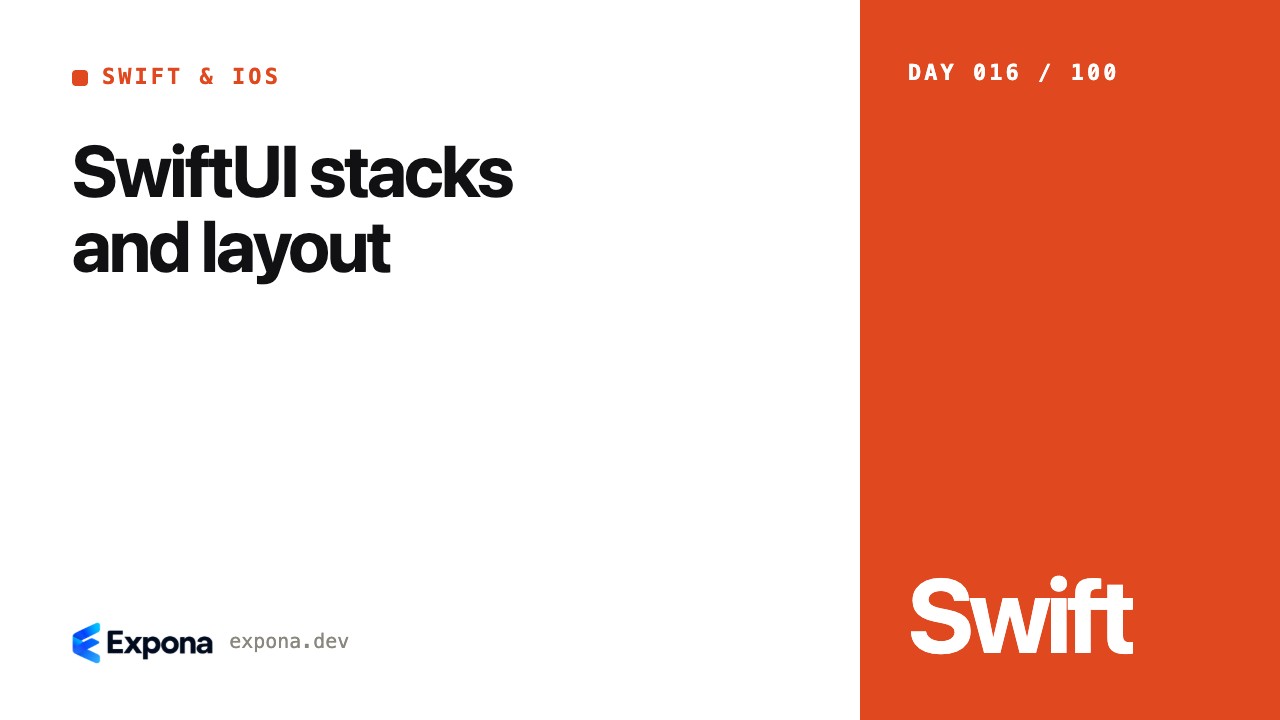 SwiftUI stacks and layout: a practical Swift & iOS guide