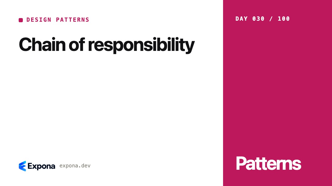 Chain of responsibility: real-world lessons and examples