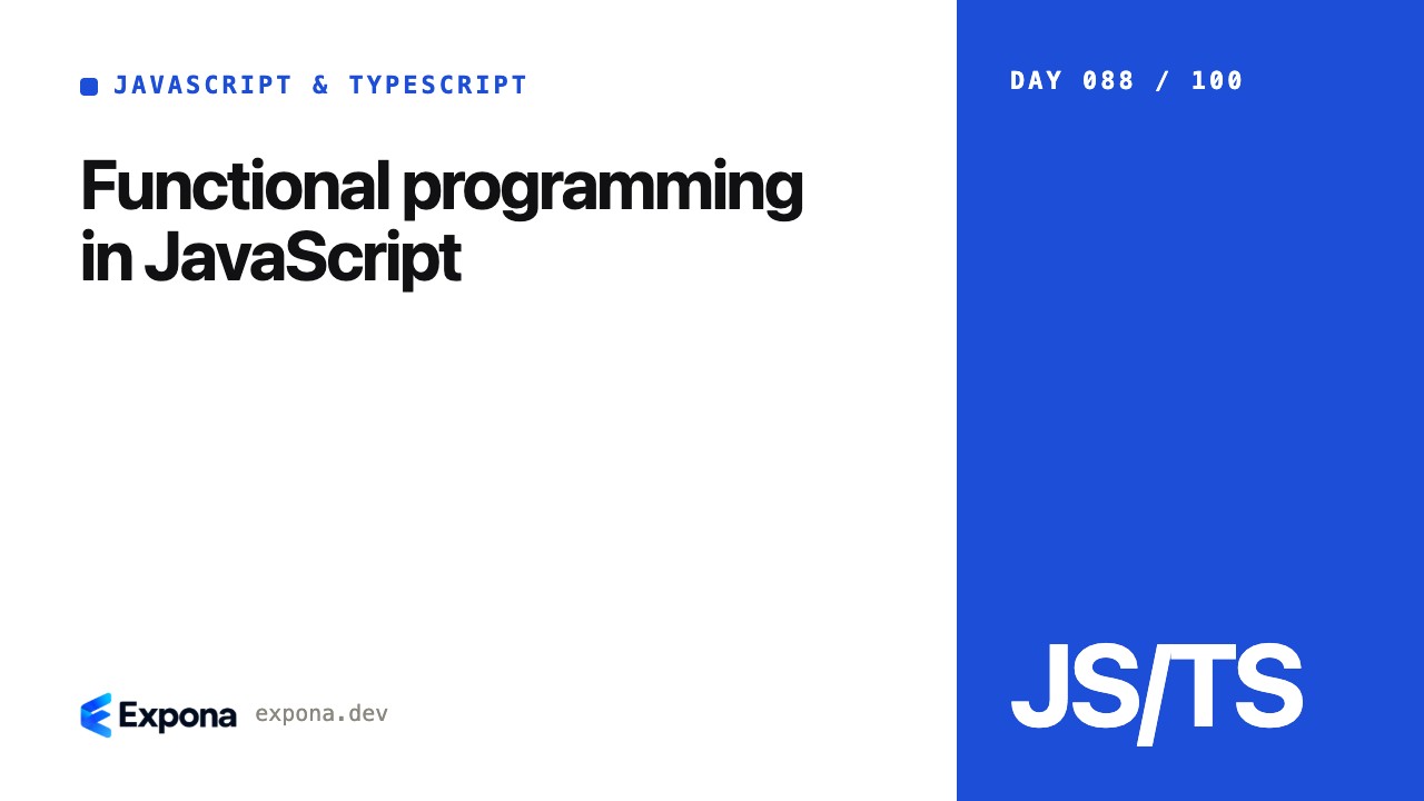 Functional programming in JavaScript: a practical guide