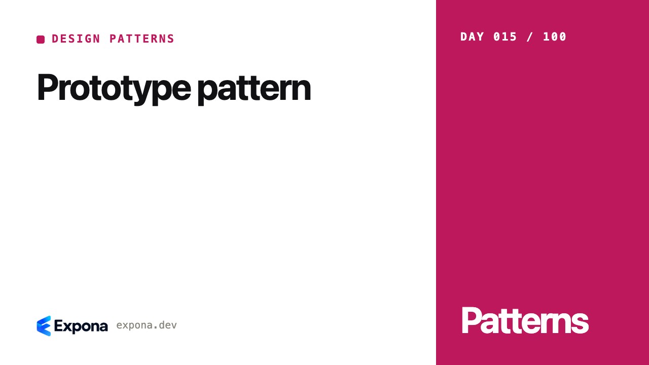 Prototype pattern: a Design Patterns guide for developers