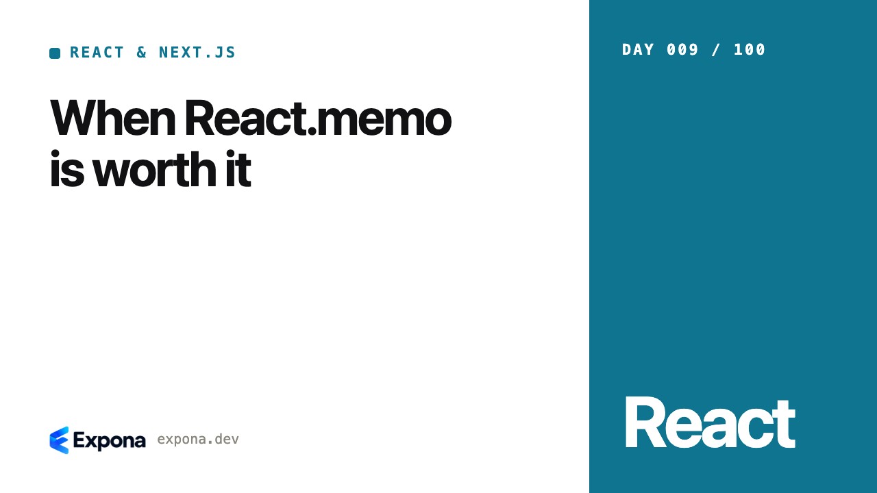 When React.memo is worth it: what developers should know