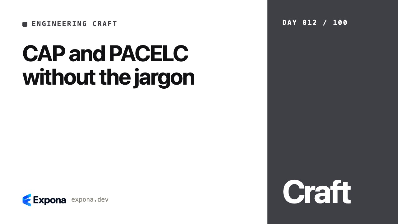CAP and PACELC without the jargon: a step-by-step guide