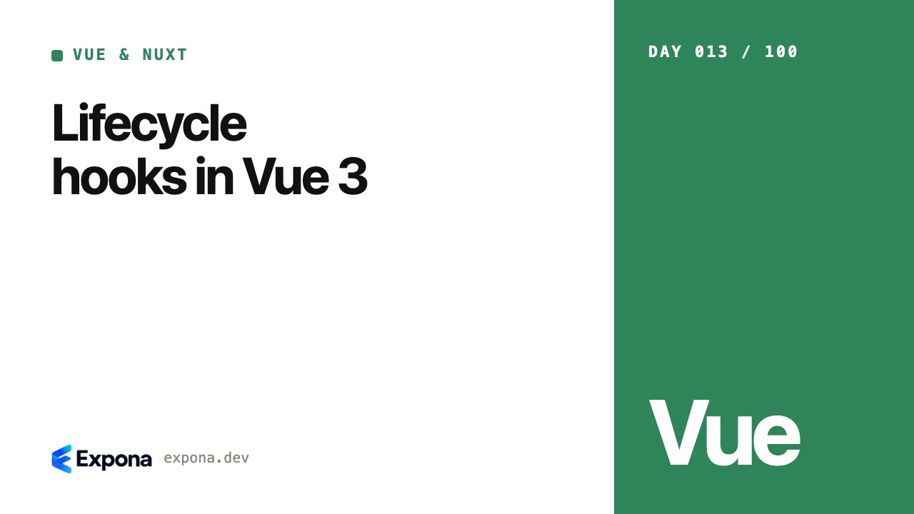 Lifecycle hooks in Vue 3: a hands-on guide for engineers