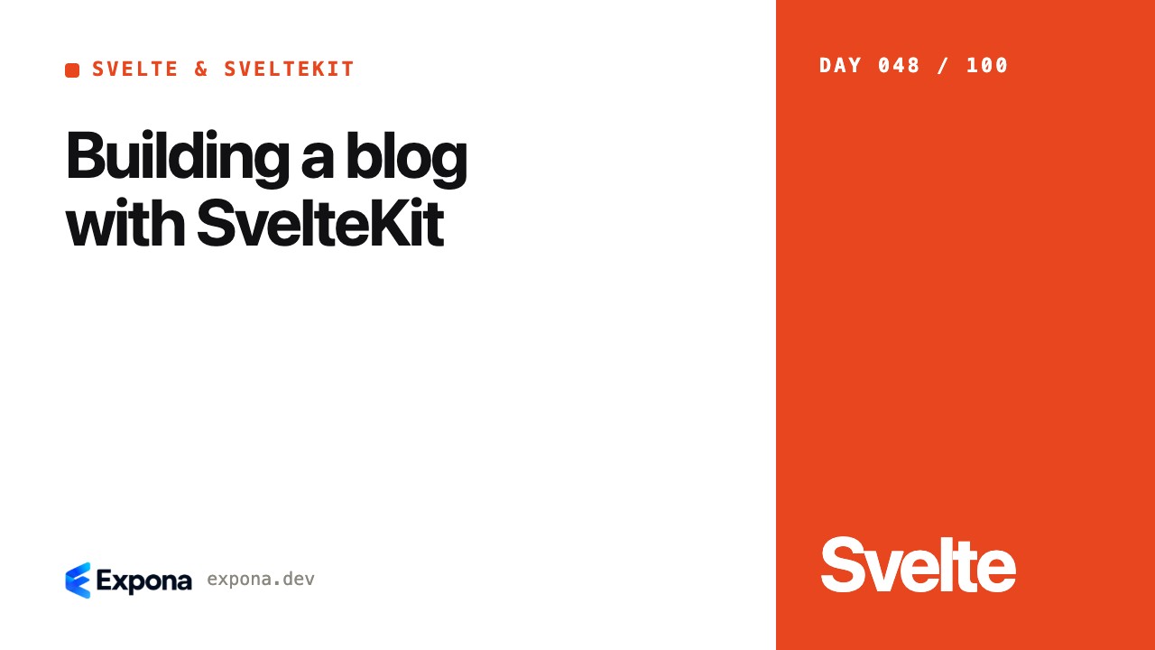Building a blog with SvelteKit: best practices explained