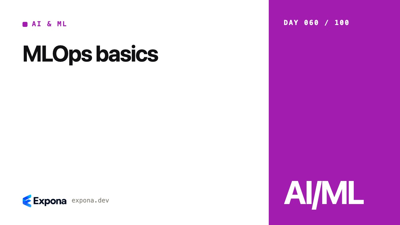 MLOps basics: concepts, trade-offs and production lessons