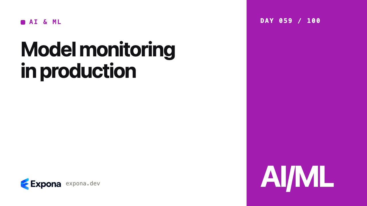 Model monitoring in production: best practices explained