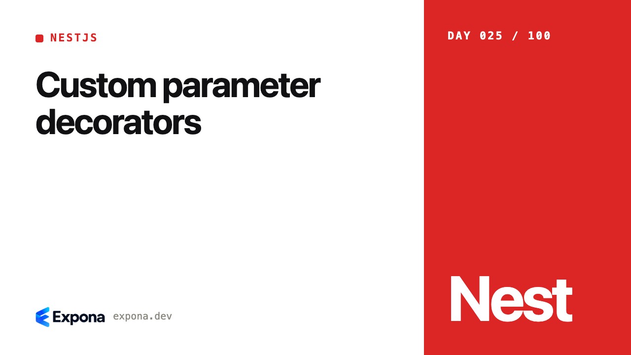 Custom parameter decorators: what developers should know