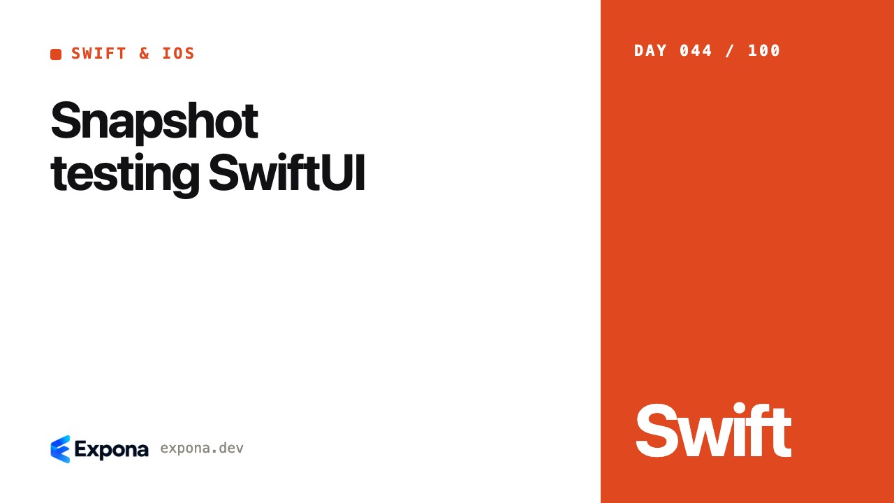 Snapshot testing SwiftUI: a hands-on guide for engineers