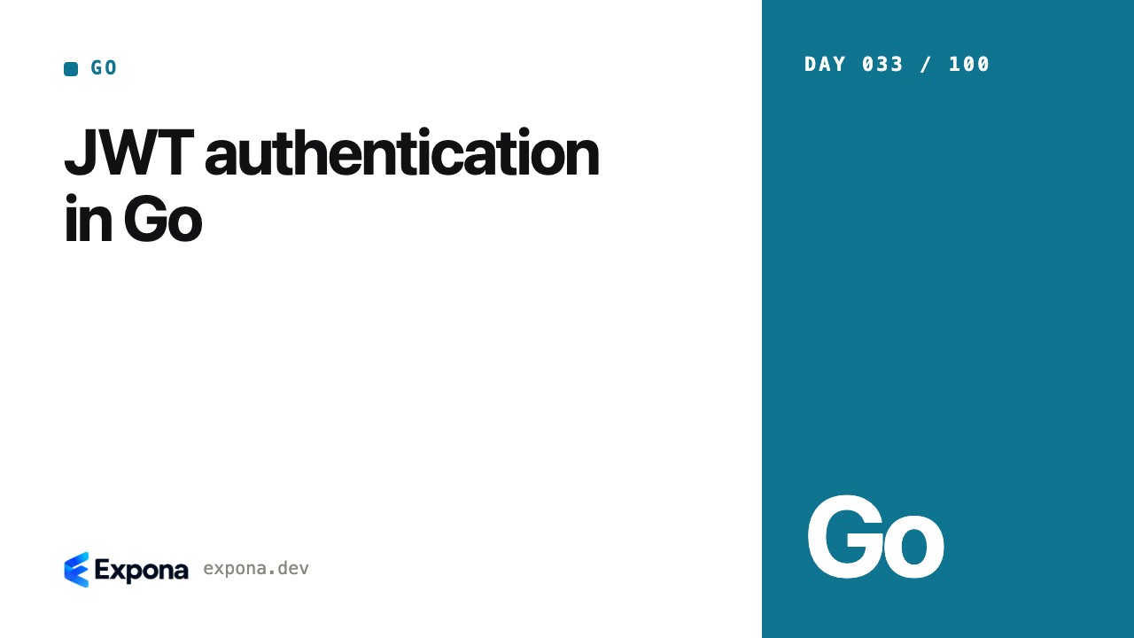 JWT authentication in Go: a hands-on guide for engineers