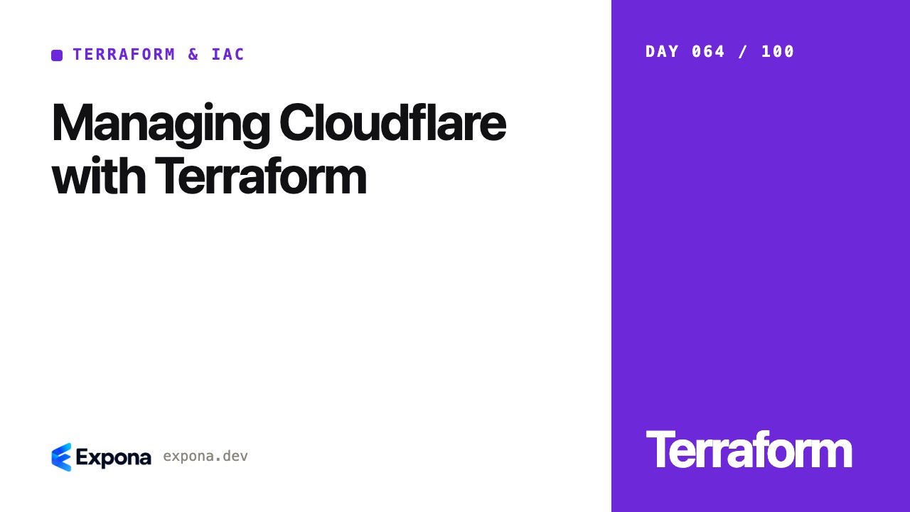 Managing Cloudflare with Terraform: a step-by-step guide