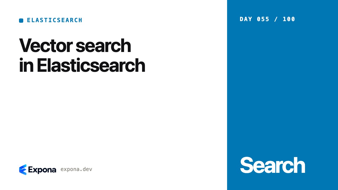 Vector search in Elasticsearch: best practices explained