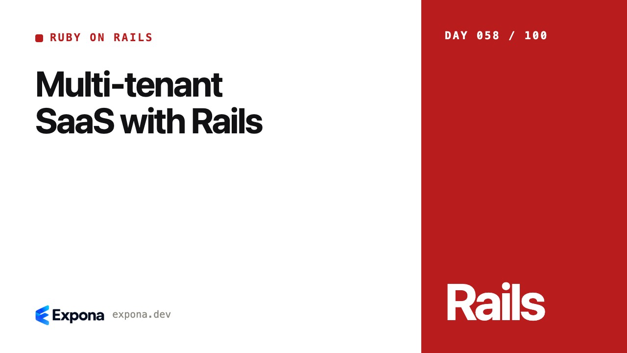 Multi-tenant SaaS with Rails for Ruby on Rails developers