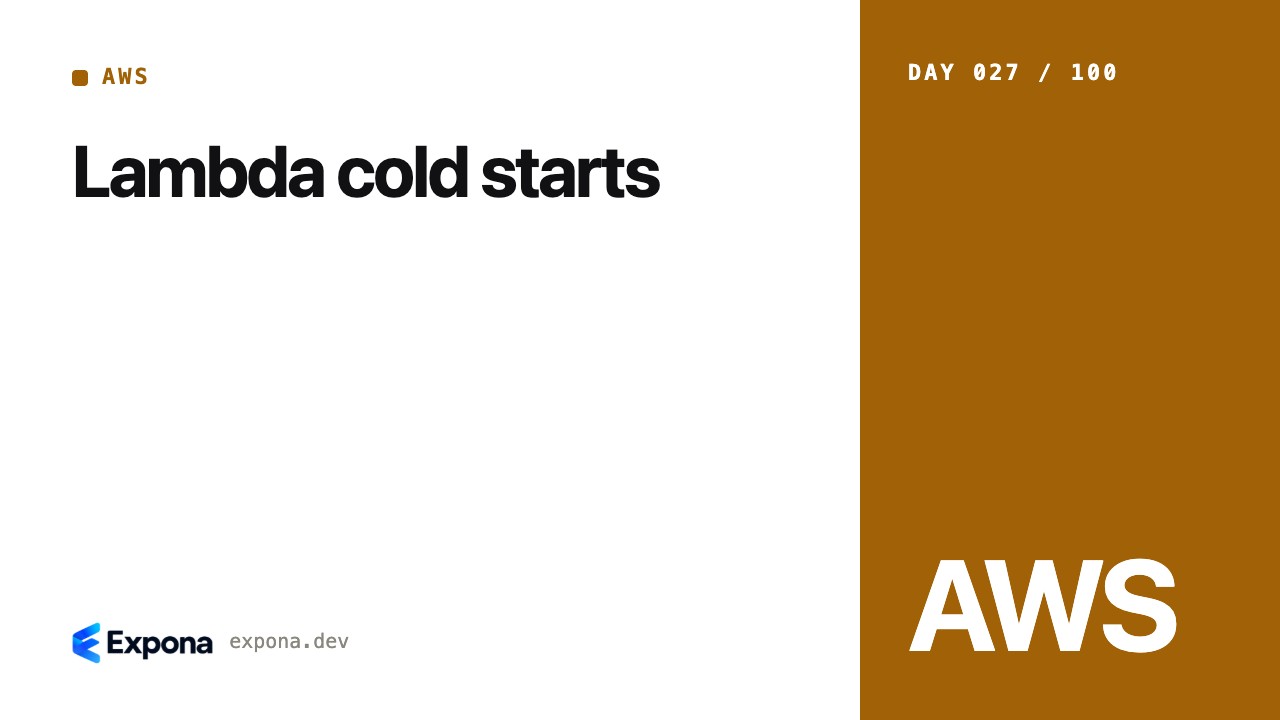 Lambda cold starts: what every AWS developer should know