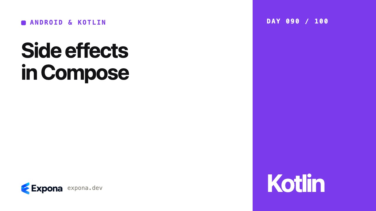 Side effects in Compose: real-world lessons and examples