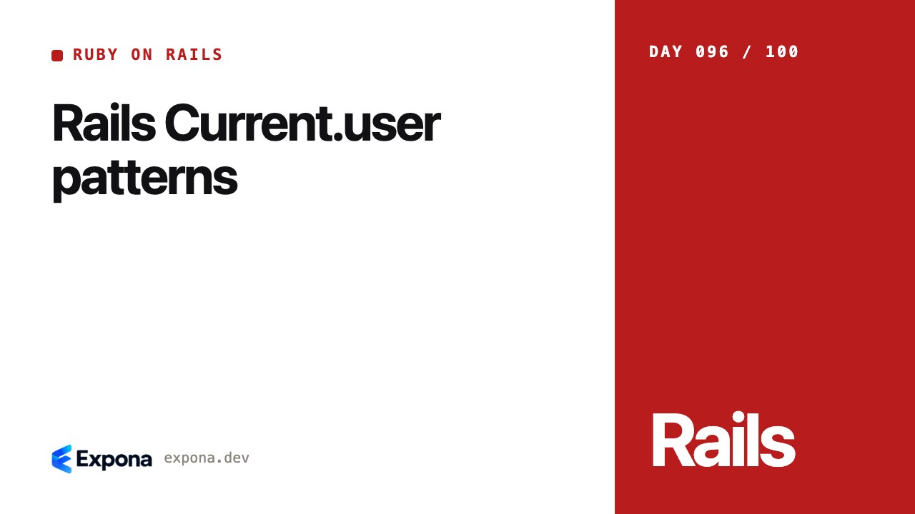 Rails Current.user patterns for Ruby on Rails developers