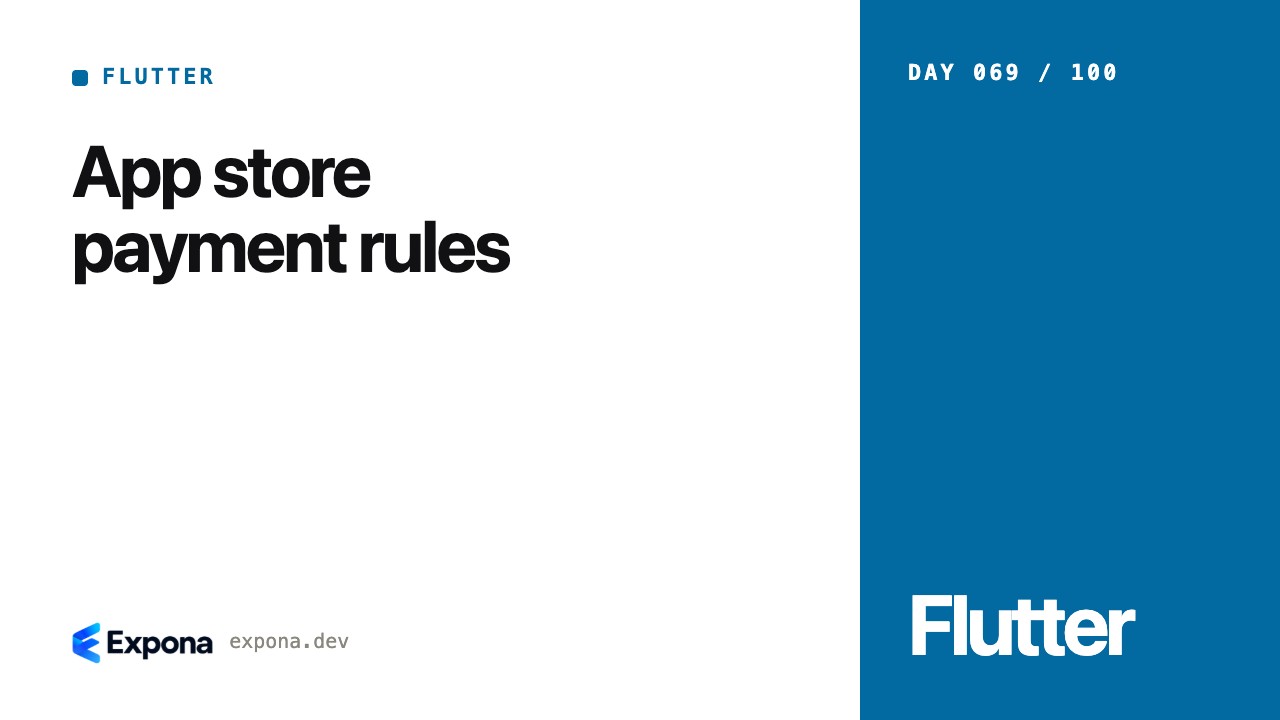 App store payment rules: Flutter lessons from production