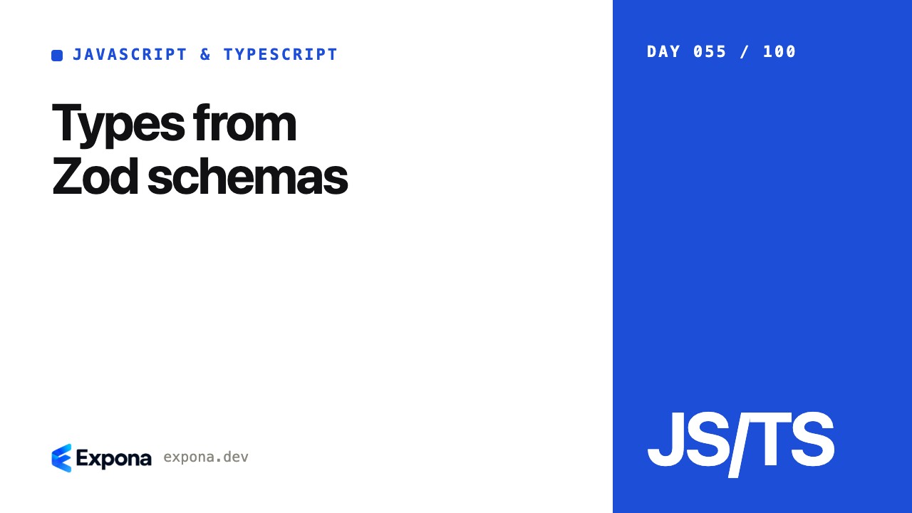 Types from Zod schemas: a practical guide for developers