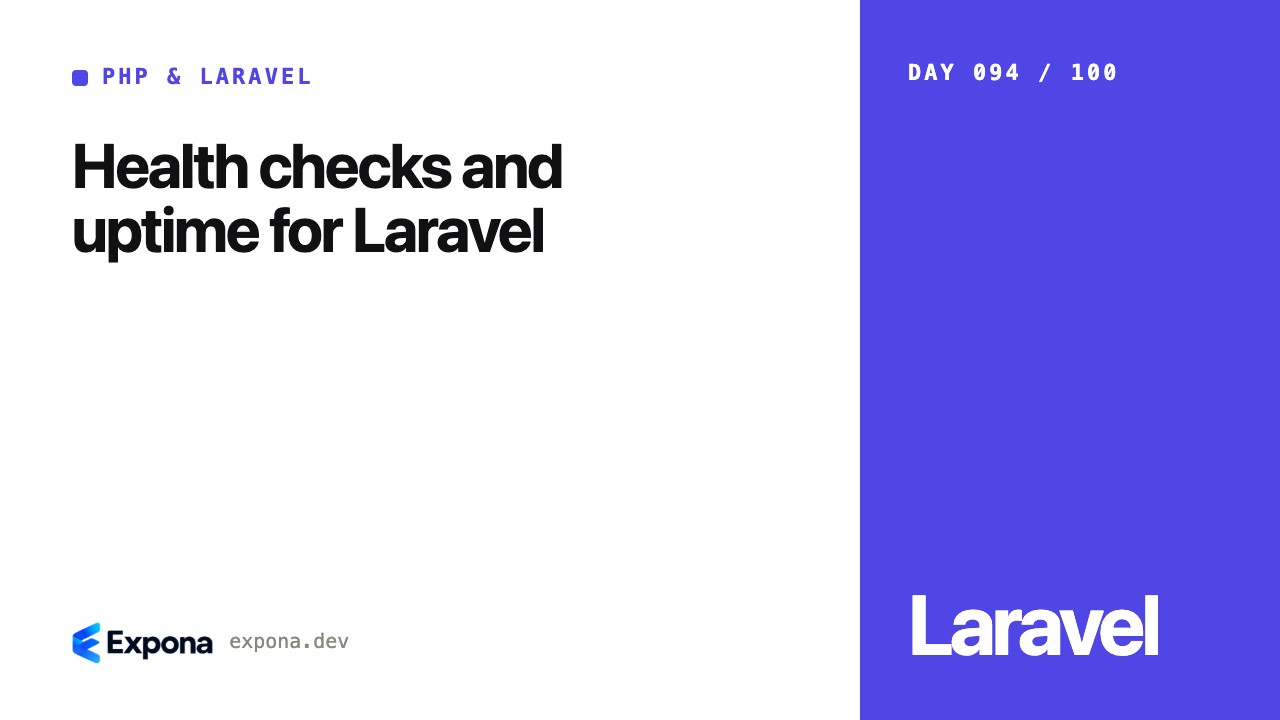 Health checks and uptime for Laravel: a practical guide