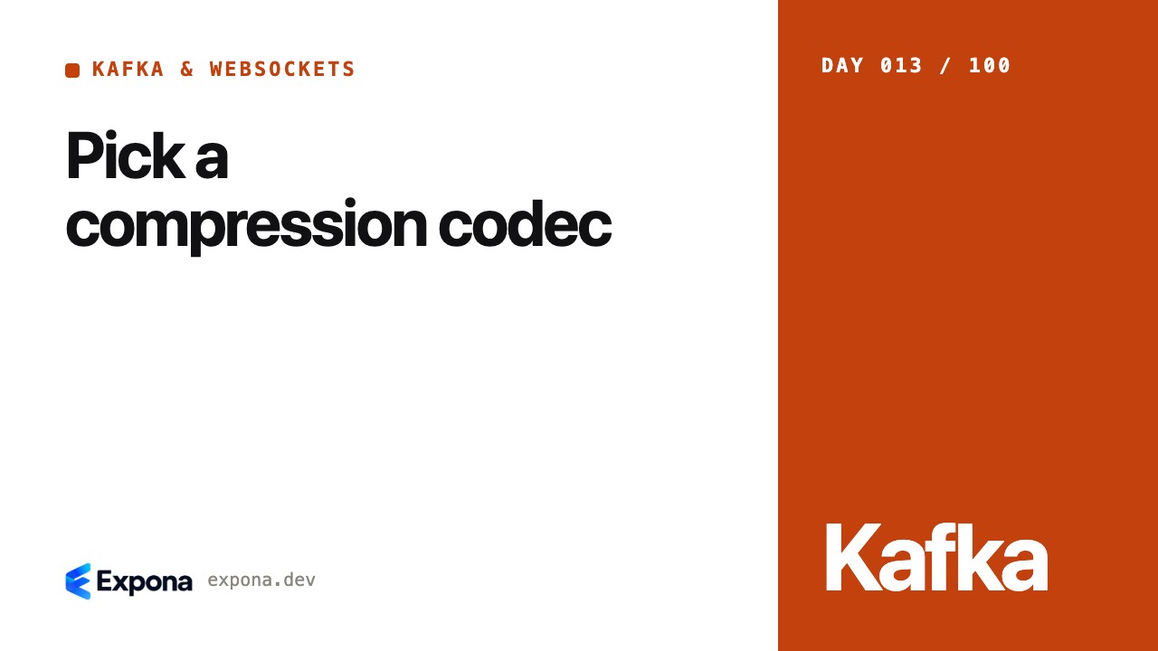 Pick a compression codec: a hands-on guide for engineers