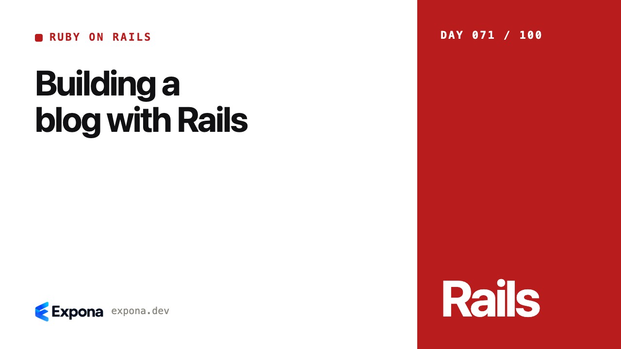 Building a blog with Rails: patterns, pitfalls and fixes