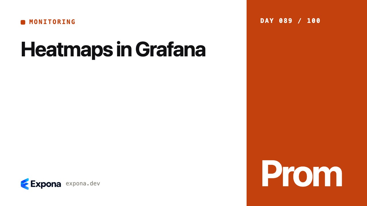 Heatmaps in Grafana: Monitoring best practices explained