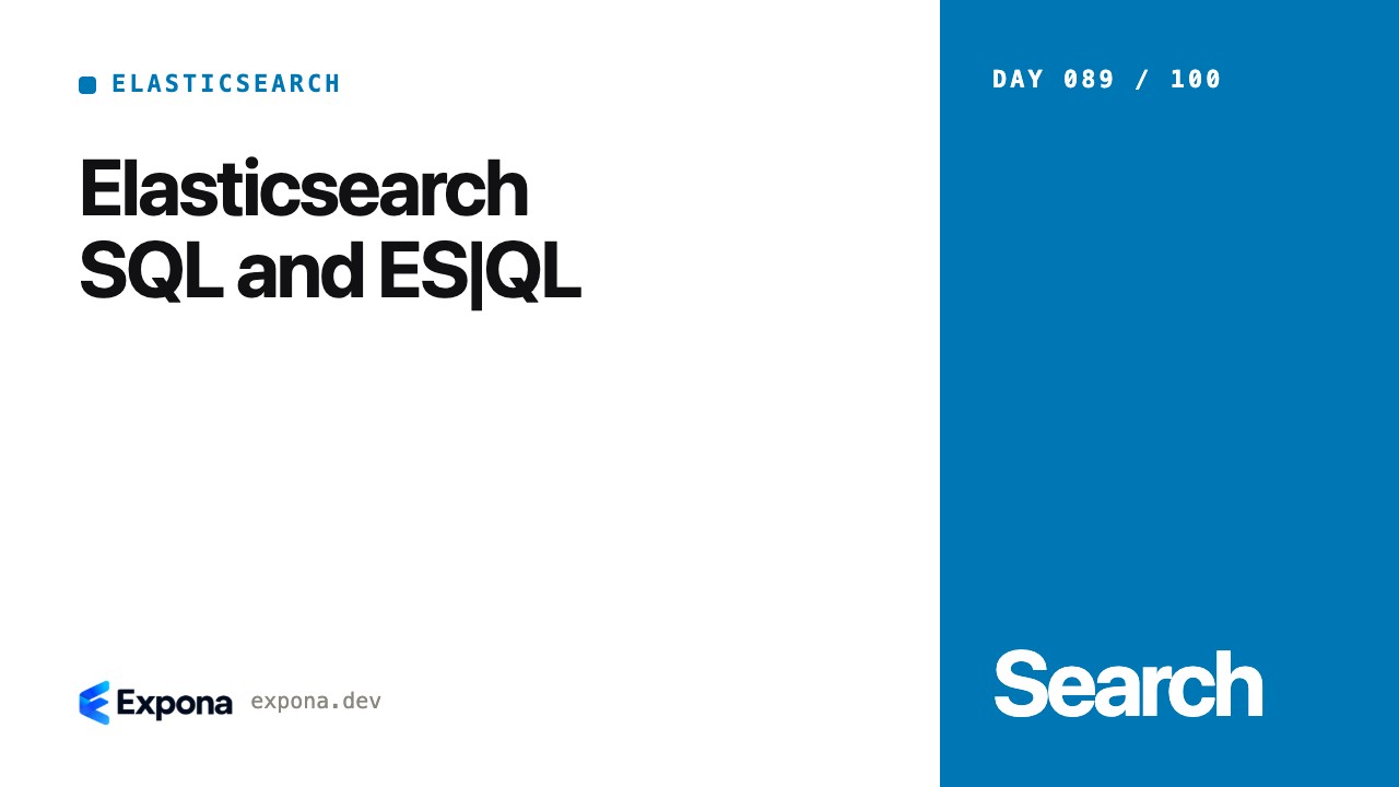 Elasticsearch SQL and ES|QL: what developers should know