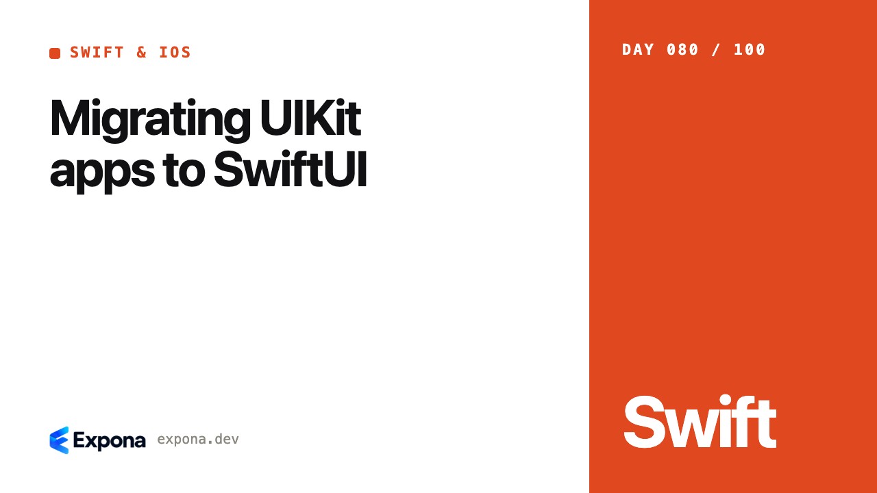 Migrating UIKit apps to SwiftUI: lessons from production