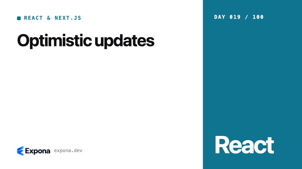 Optimistic updates: a React & Next.js guide for developers