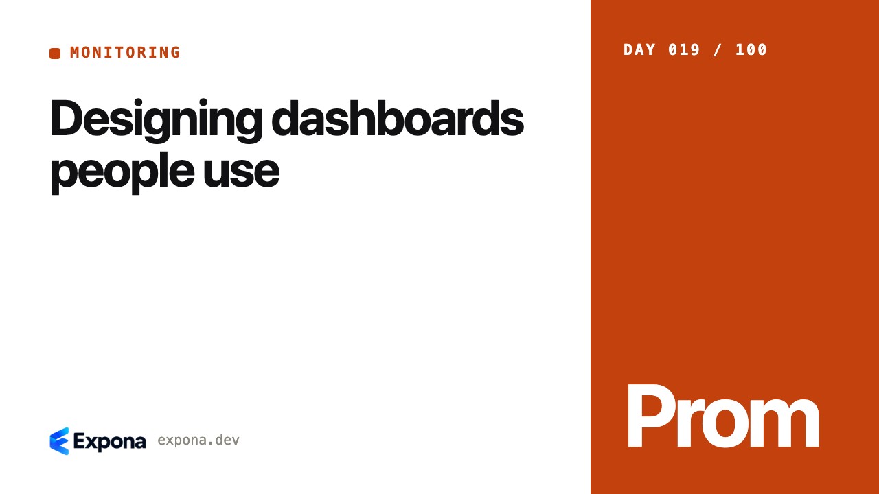 Designing dashboards people use: lessons from production