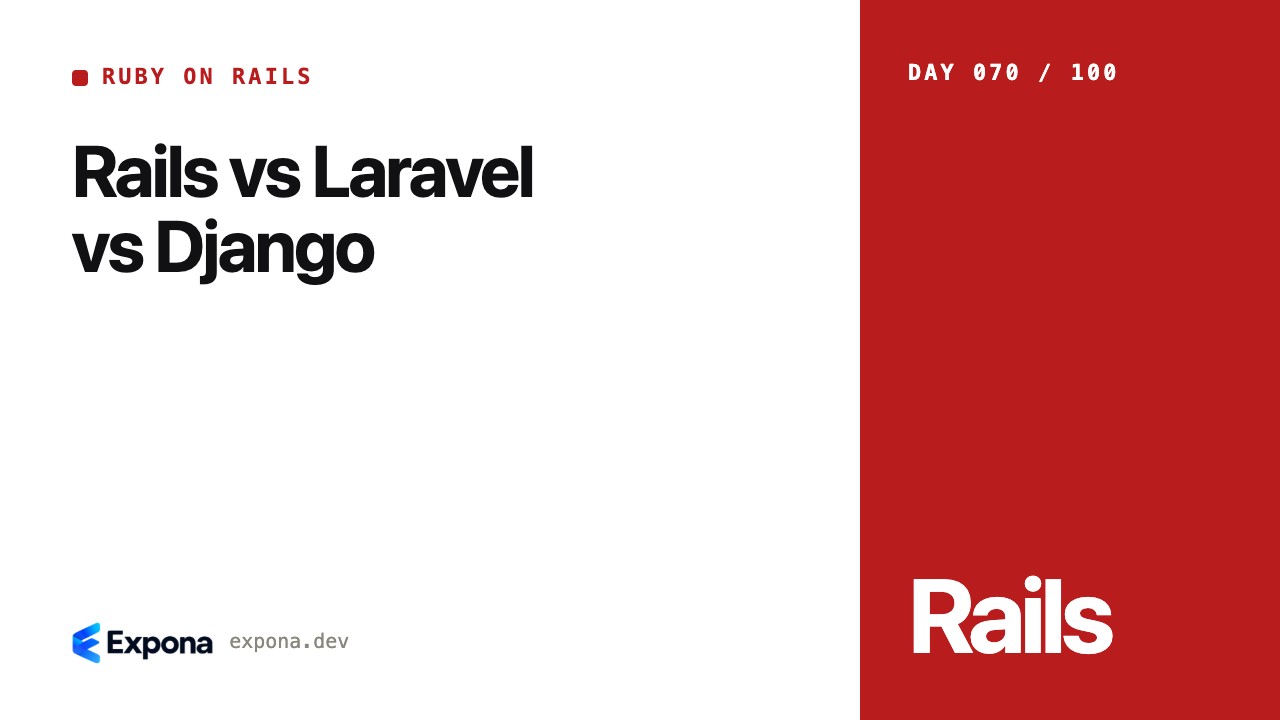 Rails vs Laravel vs Django: patterns, pitfalls and fixes