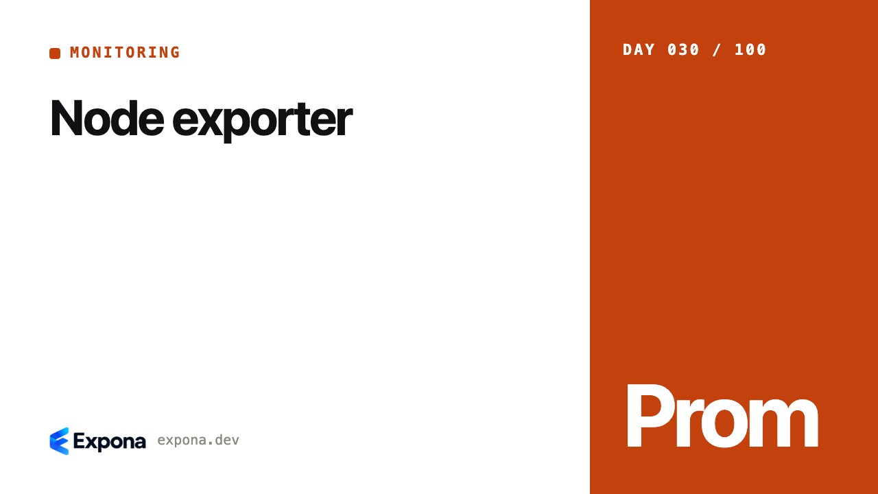 Node exporter: what every Monitoring developer should know