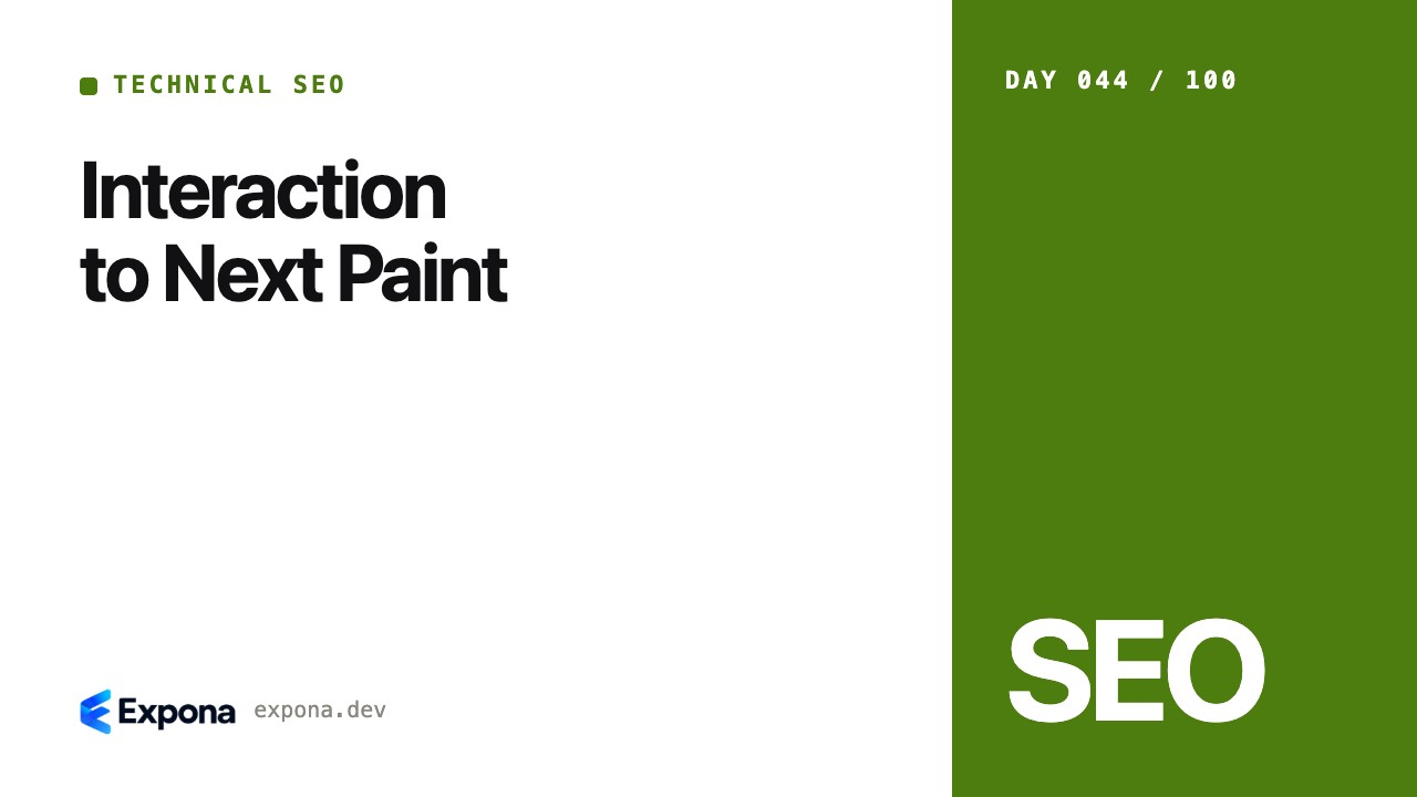 Interaction to Next Paint: practical tips and trade-offs