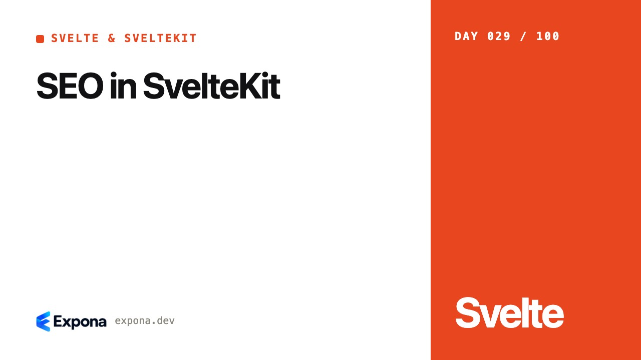 SEO in SvelteKit: a practical Svelte & SvelteKit guide