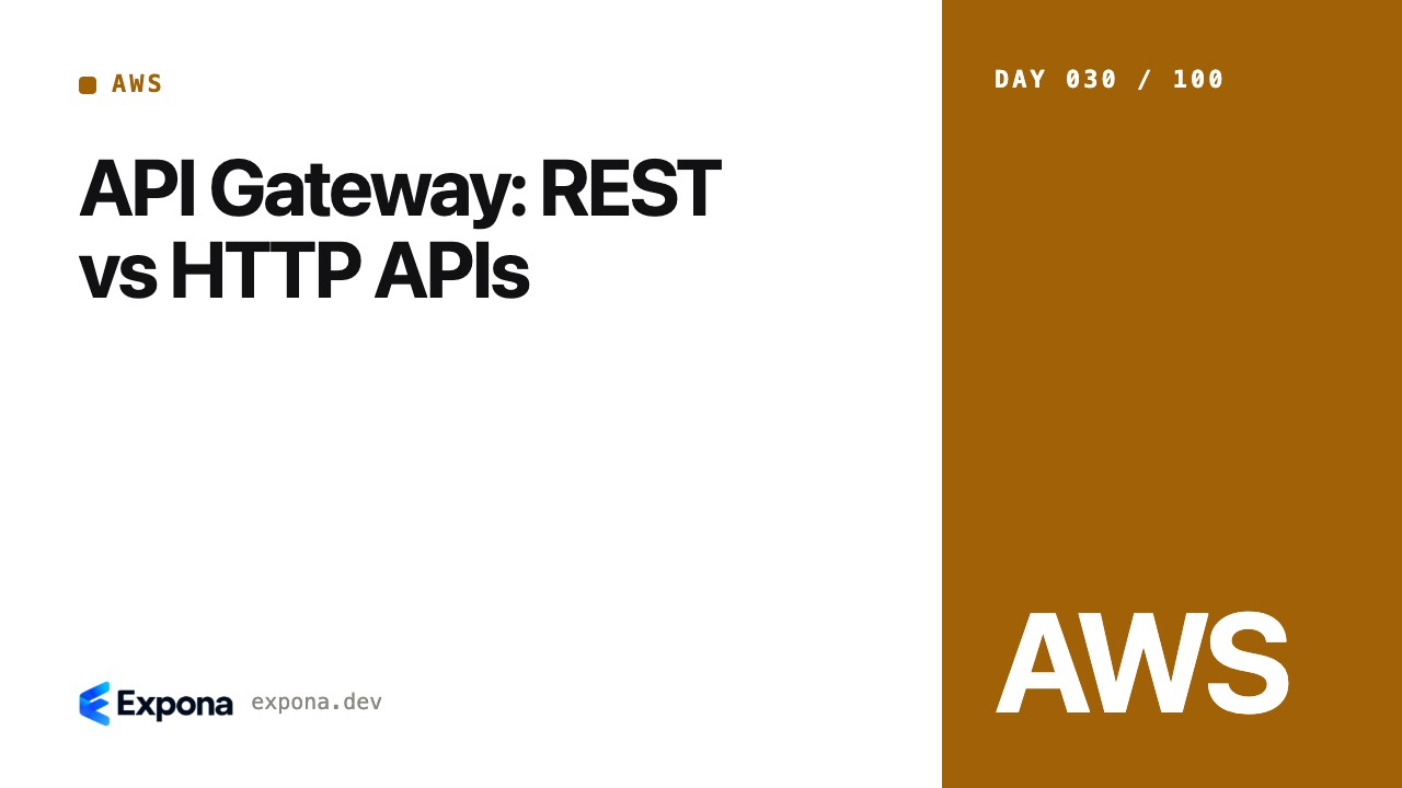 API Gateway: REST vs HTTP APIs — lessons from production